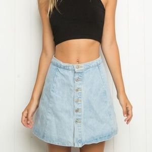 Brandy Melville denim skirt